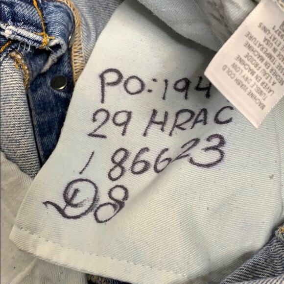 Re/Done Levi’s high rise ankle crop jeans - Picture 8 of 11